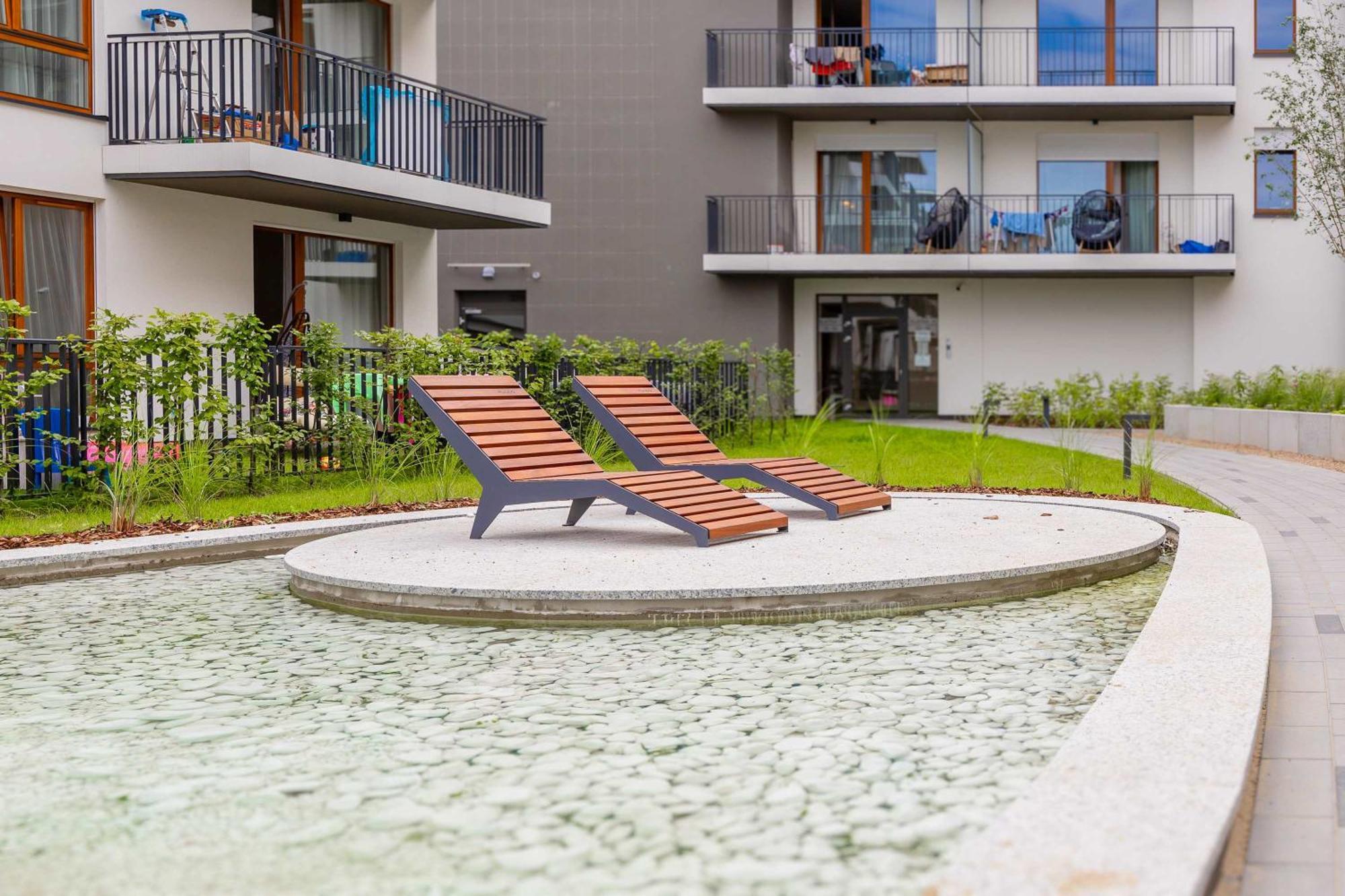 Apartment Sarmacka Wilanow With Parking, Sauna & Gym By Noclegi Renters Warsaw Exterior photo